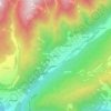 Doli topographic map, elevation, terrain