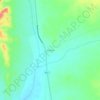 In Eker topographic map, elevation, terrain