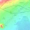 Taveta topographic map, elevation, terrain