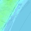 Litchfield Beach topographic map, elevation, terrain