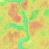 Spenglas topographic map, elevation, terrain