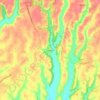 Tragliata topographic map, elevation, terrain