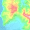 Mayapay topographic map, elevation, terrain