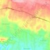 Cipete topographic map, elevation, terrain