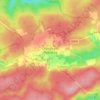 Oignies-en-Thiérache topographic map, elevation, terrain