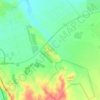 Nitsana topographic map, elevation, terrain