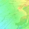 Tikapur topographic map, elevation, terrain