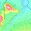 Campo di Fano topographic map, elevation, terrain