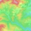 La Croizille topographic map, elevation, terrain