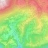 Conco topographic map, elevation, terrain