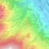 La Bécoire topographic map, elevation, terrain