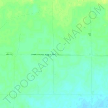 Arch topographic map, elevation, terrain