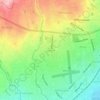 Soweto topographic map, elevation, terrain