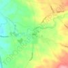 Kells topographic map, elevation, terrain