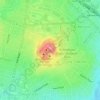 One Tree Hill topographic map, elevation, terrain