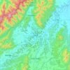 江永县 topographic map, elevation, terrain