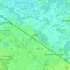 Hever topographic map, elevation, terrain