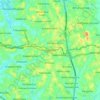 Kottawa topographic map, elevation, terrain