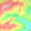 Lothersdale topographic map, elevation, terrain