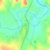 Colenso topographic map, elevation, terrain