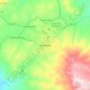 Mazamitla topographic map, elevation, terrain