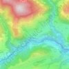 Eschenau im Pinzgau topographic map, elevation, terrain