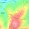 Звёздный topographic map, elevation, terrain