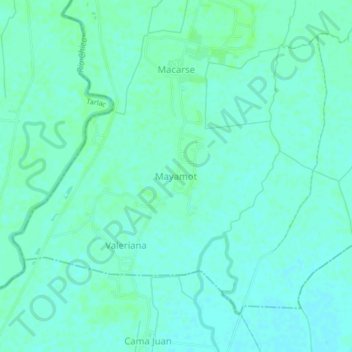 Mayamot topographic map, elevation, terrain