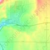 Piñon Acres topographic map, elevation, terrain