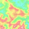 Kuttikol topographic map, elevation, terrain