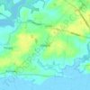 Mautby topographic map, elevation, terrain