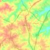 Reidsville topographic map, elevation, terrain