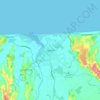 Ōpōtiki topographic map, elevation, terrain