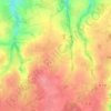 Queledern topographic map, elevation, terrain