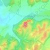 Tel Tsafit topographic map, elevation, terrain