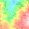 Fechas topographic map, elevation, terrain