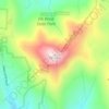 Elk Knob topographic map, elevation, terrain