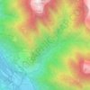 Int in Cèir topographic map, elevation, terrain