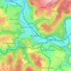 Wiedenhof topographic map, elevation, terrain