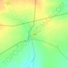 Lathi topographic map, elevation, terrain
