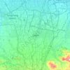 Depok topographic map, elevation, terrain