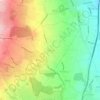 Pennisi topographic map, elevation, terrain