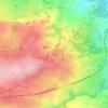La Prade topographic map, elevation, terrain