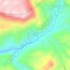 Amezri topographic map, elevation, terrain