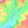 Boquía topographic map, elevation, terrain