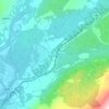Torlundy topographic map, elevation, terrain
