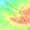 Val de Santo Domingo topographic map, elevation, terrain