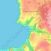 Toull ar Vilin topographic map, elevation, terrain