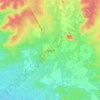 Halgan topographic map, elevation, terrain