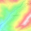Llana Fria - Borneo topographic map, elevation, terrain